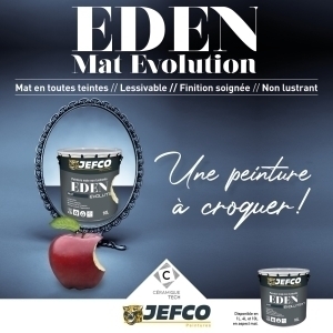 EDEN MAT EVOLUTION, une peinture à croquer