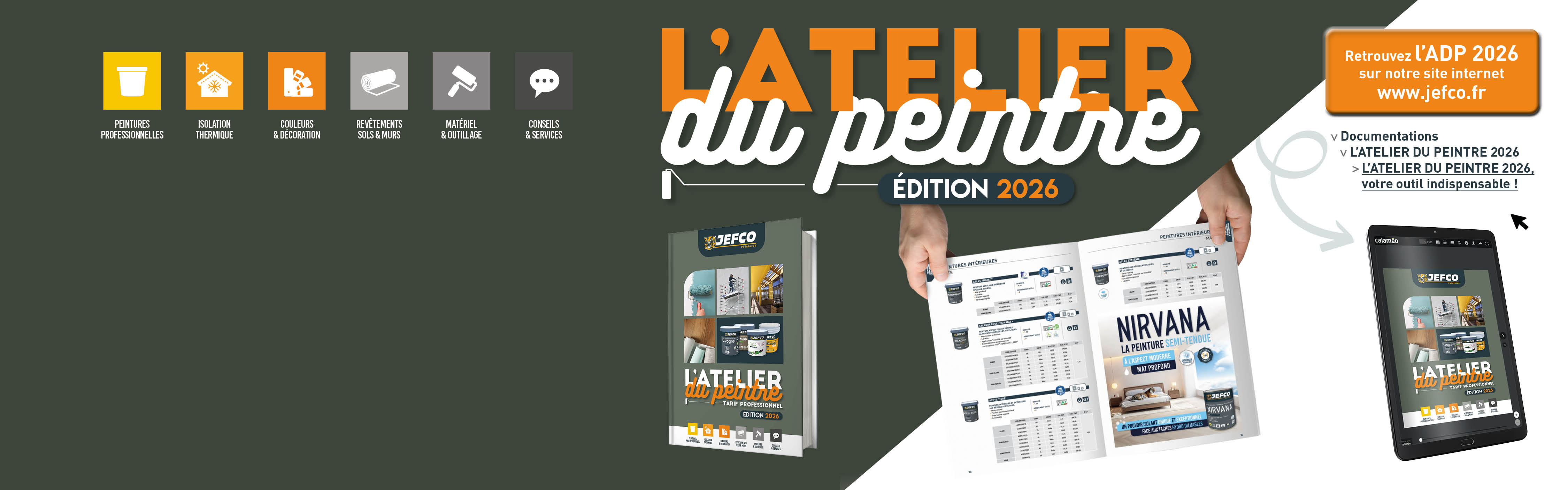 L'ATELIER DU PEINTRE 2026 EST DISPONIBLE !