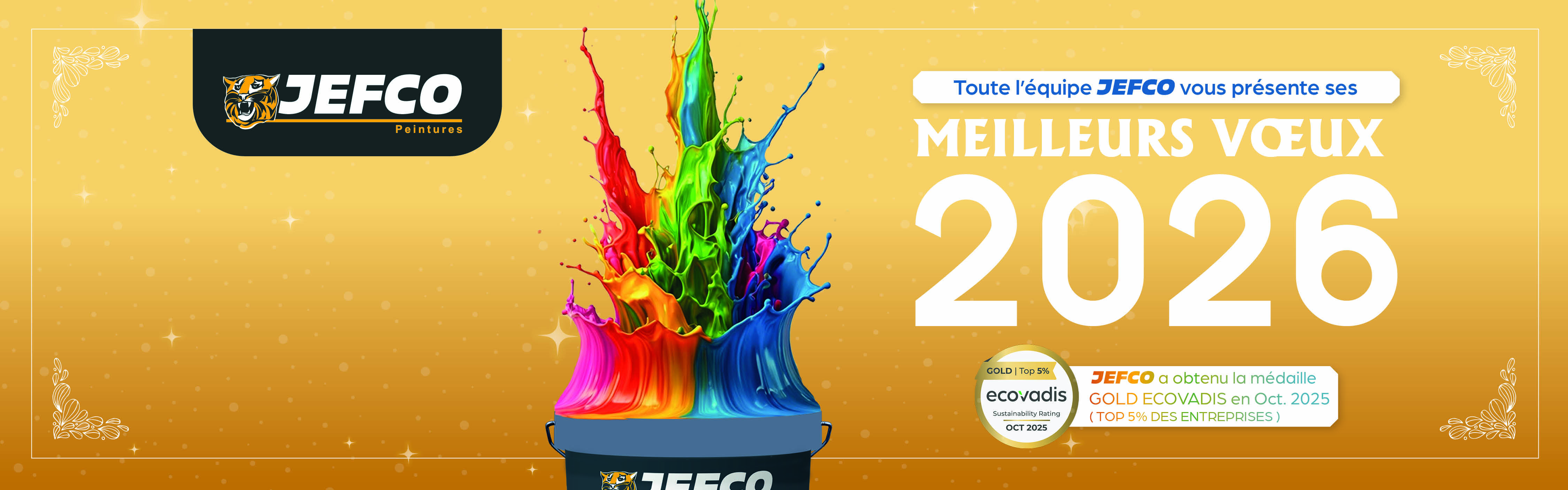 JEFCO VOUS PRÉSENTE SES MEILLEURS VOEUX