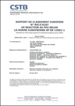 RAPPORT REACTION AU FEU JEFCOTHERM S.CE